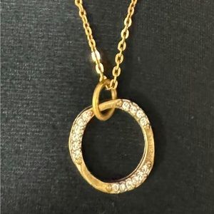 Rook + Crow unity gold necklace